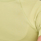 Camiseta Feminina Dry Fit Middle Lupus Verde Folha