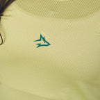 Camiseta Feminina Dry Fit Middle Lupus Verde Folha