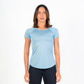 Camiseta Feminina Dry Fit New Horizon Azul Céu