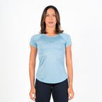 Camiseta Feminina Dry Fit New Horizon Azul Céu
