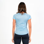 Camiseta Feminina Dry Fit New Horizon Azul Céu