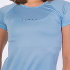 Camiseta Feminina Dry Fit New Horizon Azul Céu