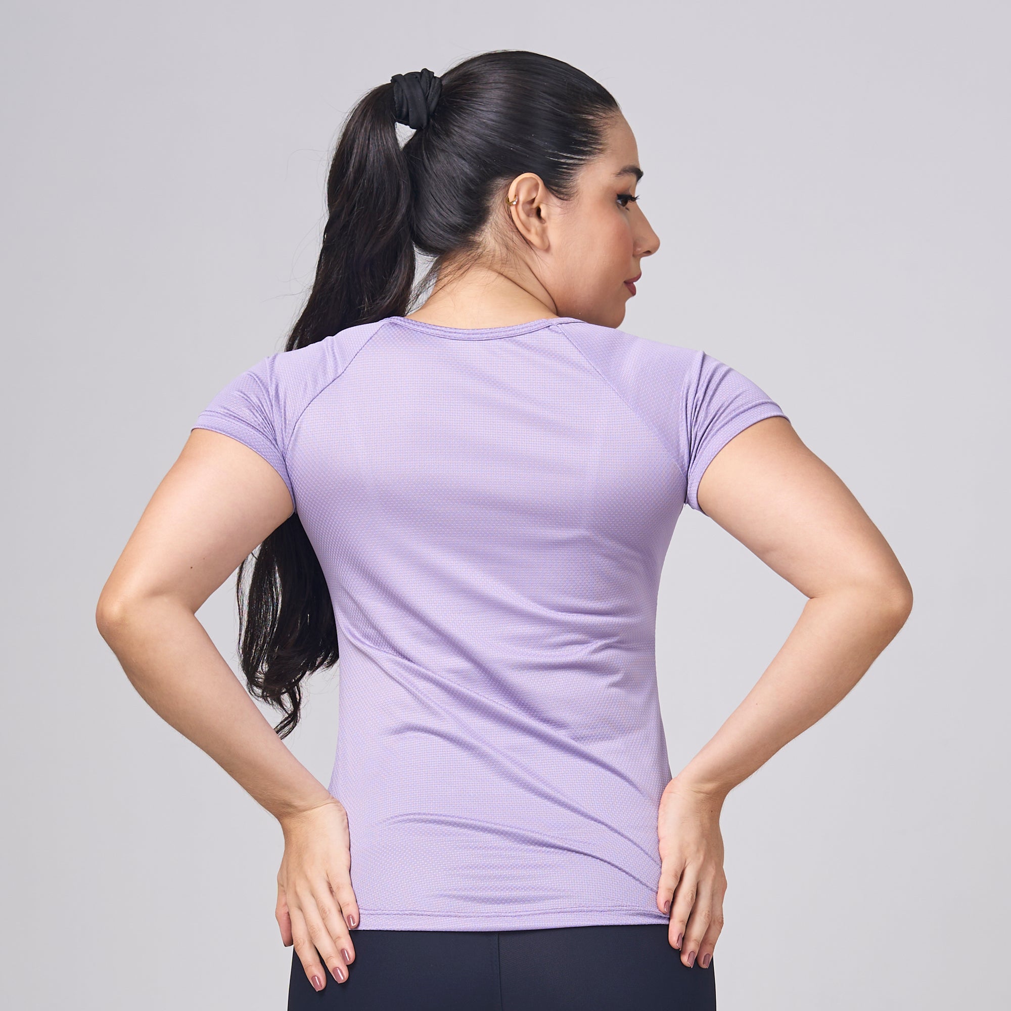 Camiseta Feminina Dry Fit New Horizon Lilás Malva