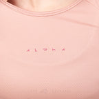 Camiseta Feminina Dry Fit New Horizon Marrom Cappuccino