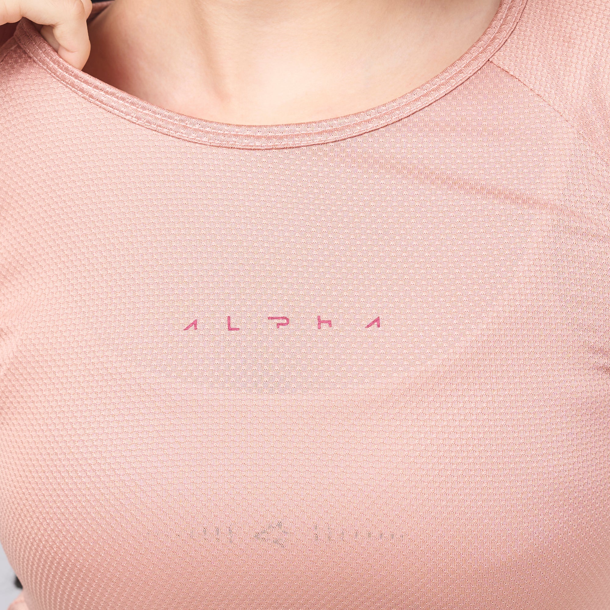 Camiseta Feminina Dry Fit New Horizon Marrom Cappuccino