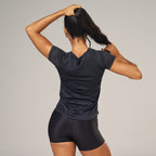 Camiseta Feminina Dry Fit New Horizon Preto