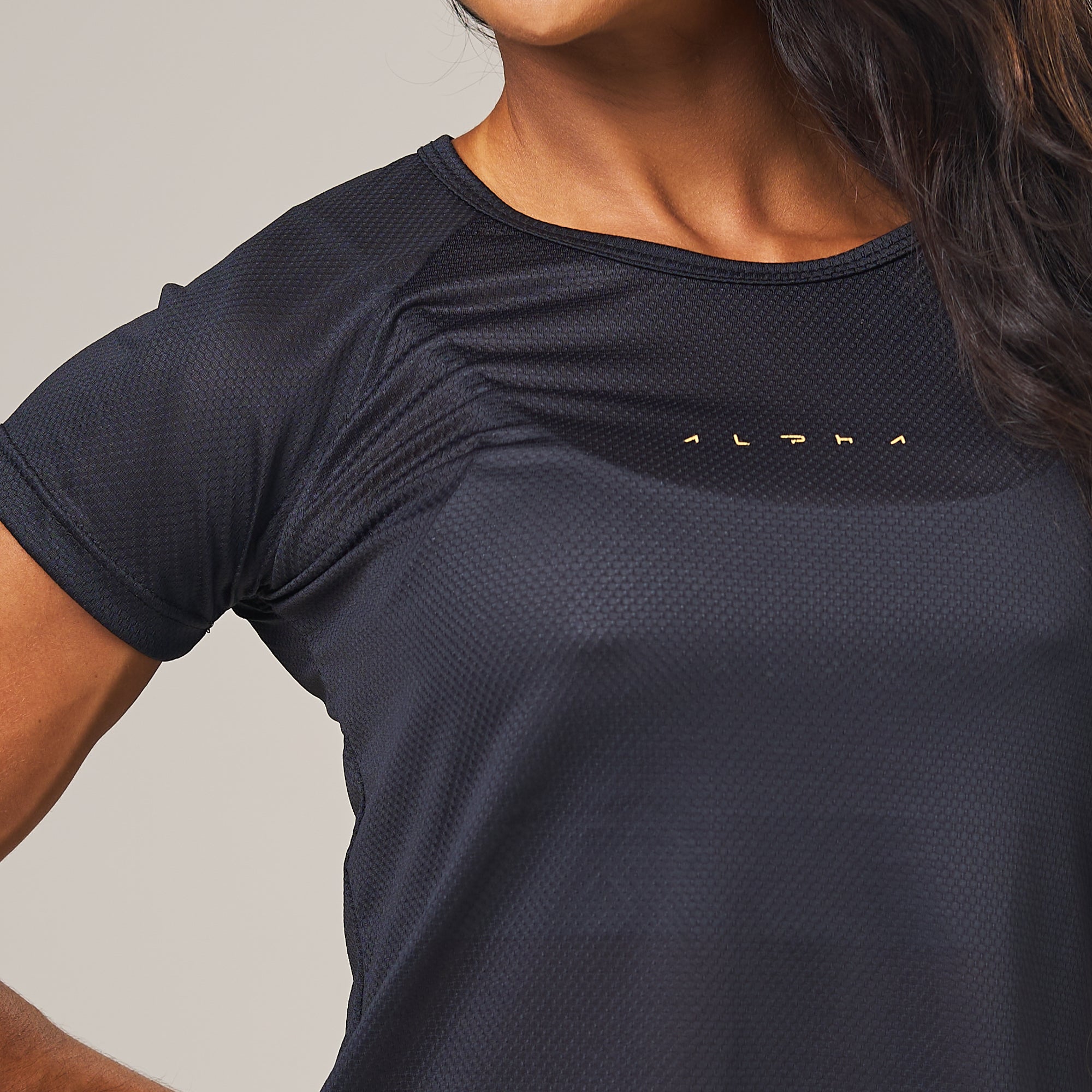 Camiseta Feminina Dry Fit New Horizon Preto