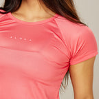 Camiseta Feminina Dry Fit New Horizon Rosa Paraiso