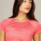Camiseta Feminina Dry Fit New Horizon Rosa Paraiso