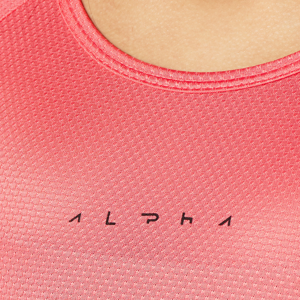 Camiseta Feminina Dry Fit New Horizon Rosa Paraiso