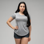 Camiseta Feminina Dry Fit New Lupus Cinzinho
