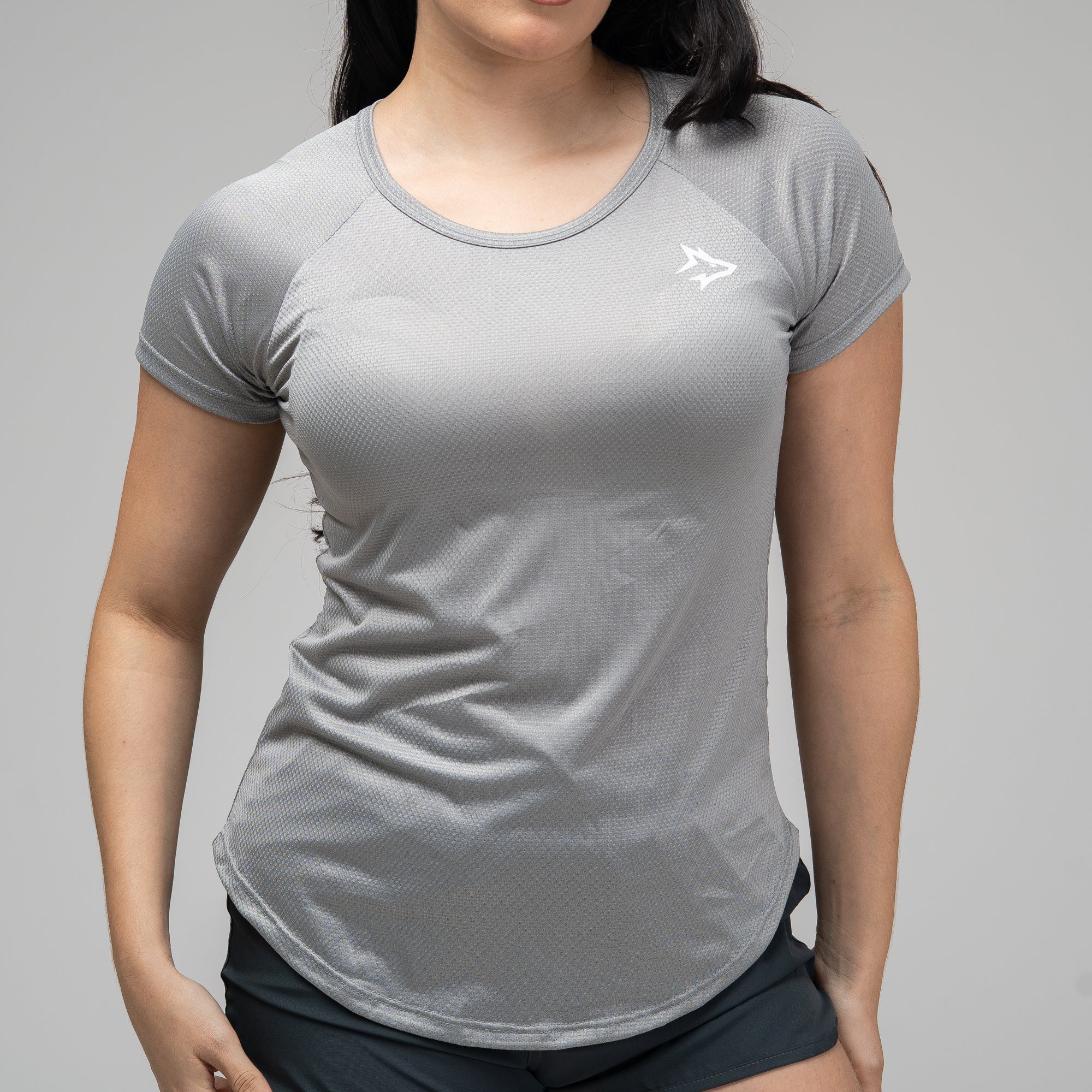 Camiseta Feminina Dry Fit New Lupus Cinzinho