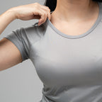 Camiseta Feminina Dry Fit New Lupus Cinzinho