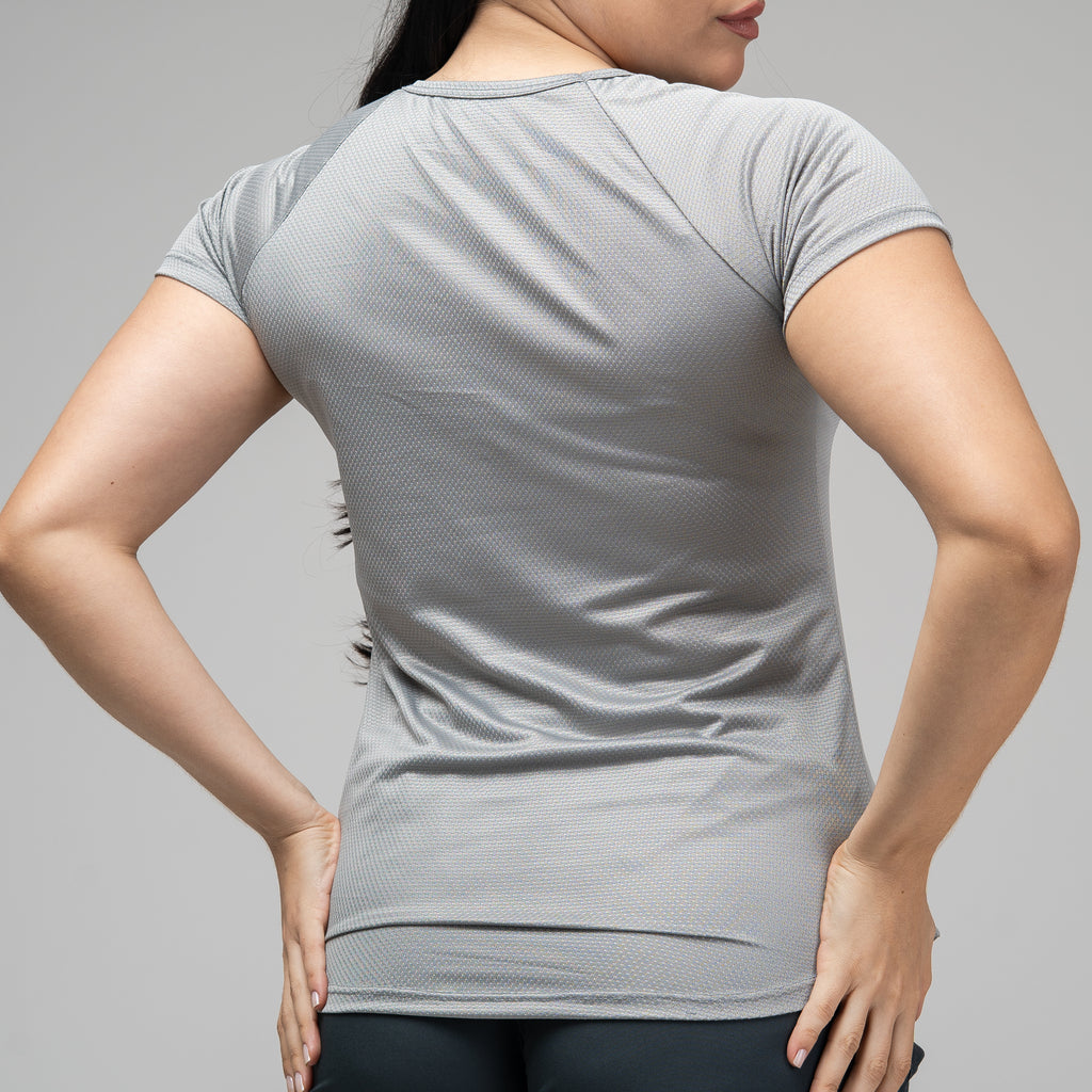 Camiseta Feminina Dry Fit New Lupus Cinzinho