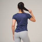 Camiseta Feminina Dry Fit New Lupus Marinho