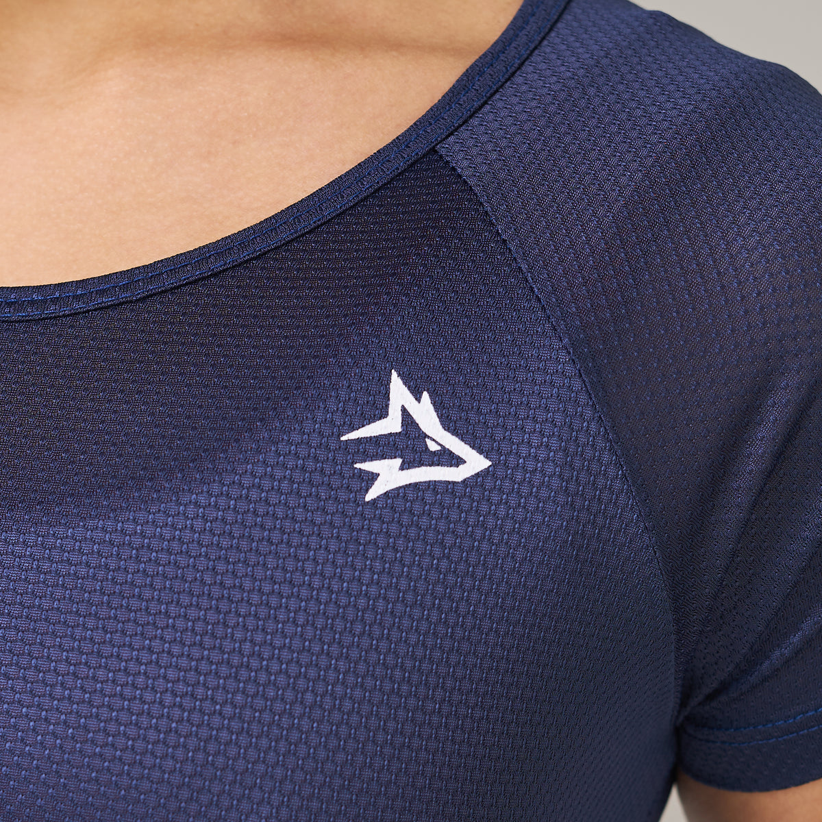 Camiseta Feminina Dry Fit New Lupus Marinho
