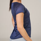 Camiseta Feminina Dry Fit New Lupus Marinho
