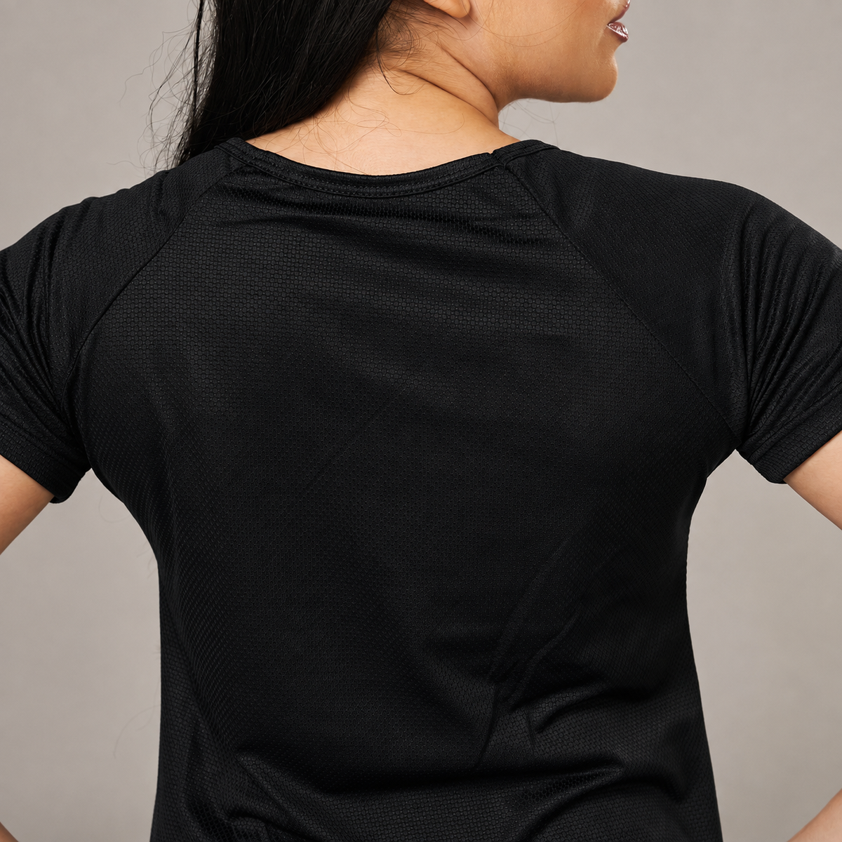 Camiseta Feminina Dry Fit New Lupus Preto