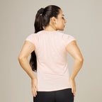 Camiseta Feminina Dry Fit New Lupus Rosa Claro