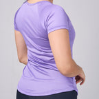 Camiseta Feminina Dry Fit New Lupus Roxo