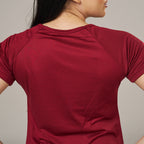 Camiseta Feminina Dry Fit New Lupus Vermelho Biking