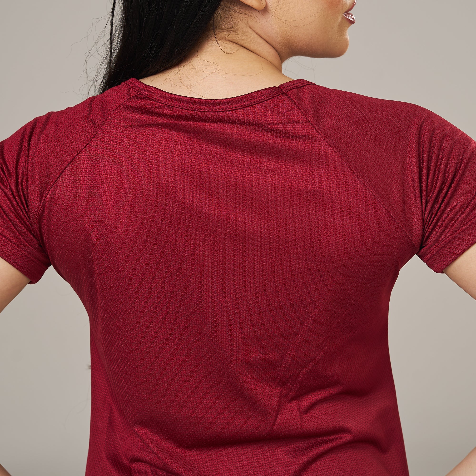 Camiseta Feminina Dry Fit New Lupus Vermelho Biking
