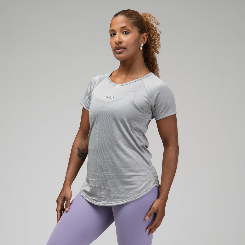 Camiseta Feminina Dry Fit New Tenacity Cinzinho