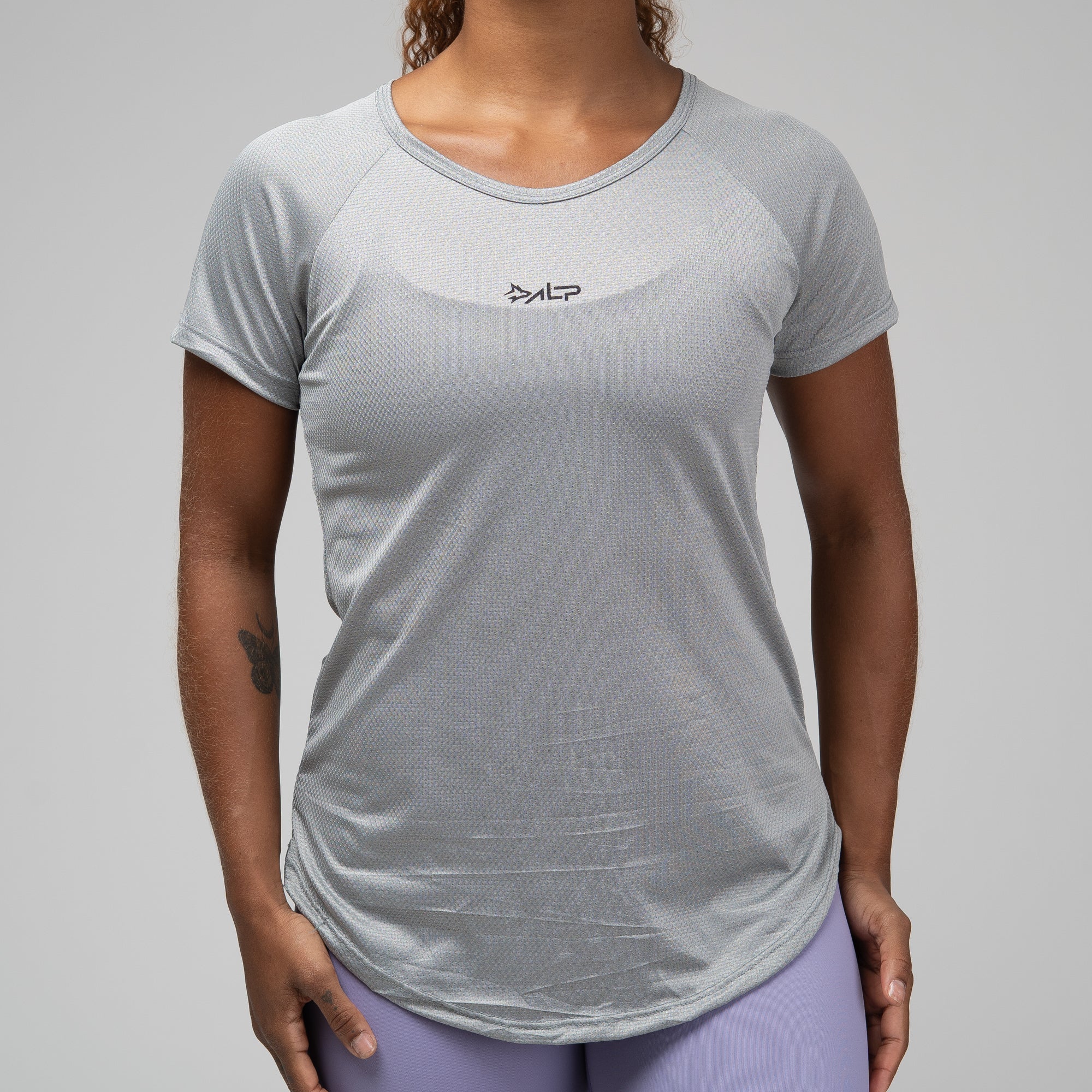 Camiseta Feminina Dry Fit New Tenacity Cinzinho