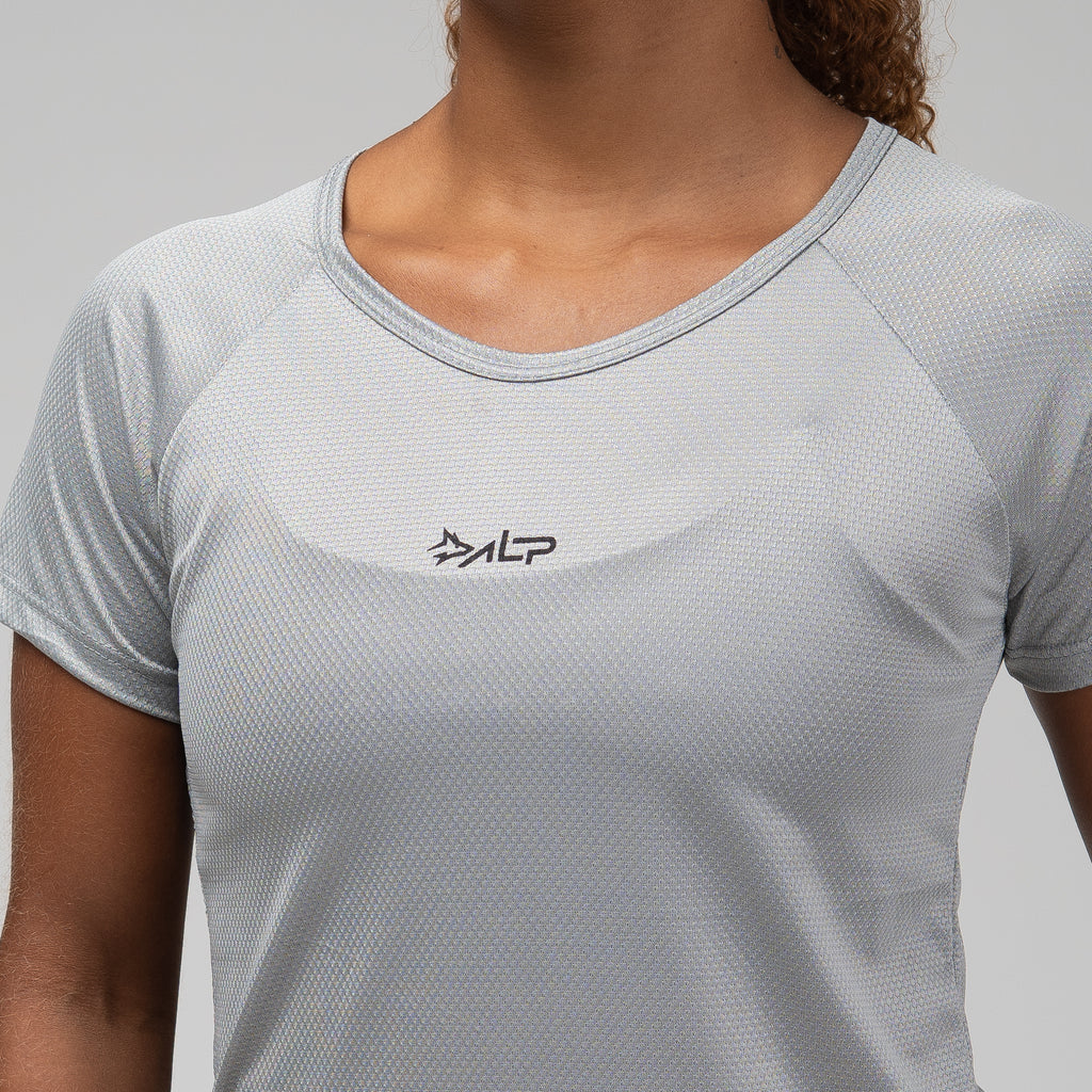 Camiseta Feminina Dry Fit New Tenacity Cinzinho