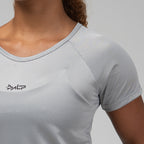 Camiseta Feminina Dry Fit New Tenacity Cinzinho