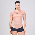 Camiseta Feminina Dry Fit New Tenacity Marrom Cappuccino