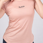 Camiseta Feminina Dry Fit New Tenacity Marrom Cappuccino