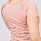 Camiseta Feminina Dry Fit New Tenacity Marrom Cappuccino
