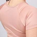Camiseta Feminina Dry Fit New Tenacity Marrom Cappuccino