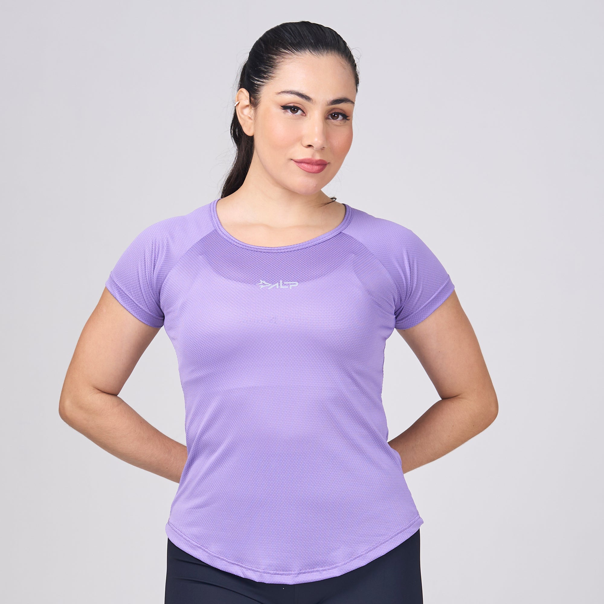 Camiseta Feminina Dry Fit New Tenacity Roxo