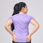 Camiseta Feminina Dry Fit New Tenacity Roxo