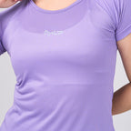 Camiseta Feminina Dry Fit New Tenacity Roxo