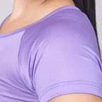 Camiseta Feminina Dry Fit New Tenacity Roxo