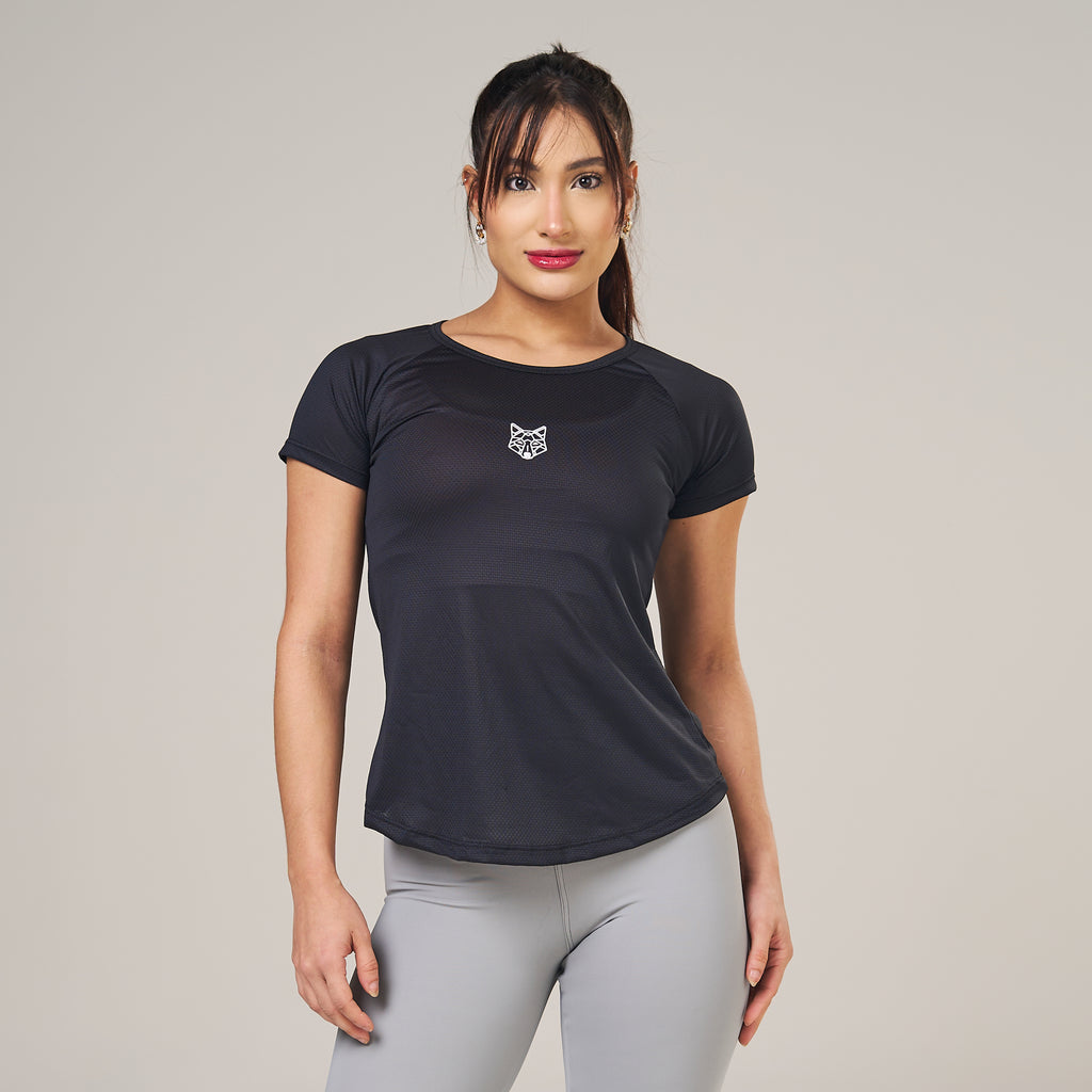 Camiseta Feminina Dry Fit Performance Black