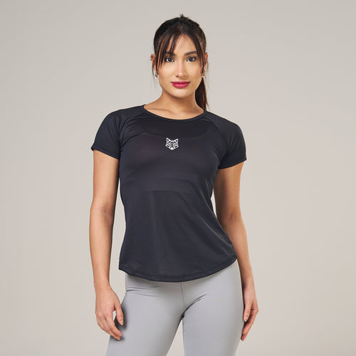 Camiseta Feminina Dry Fit Performance Black
