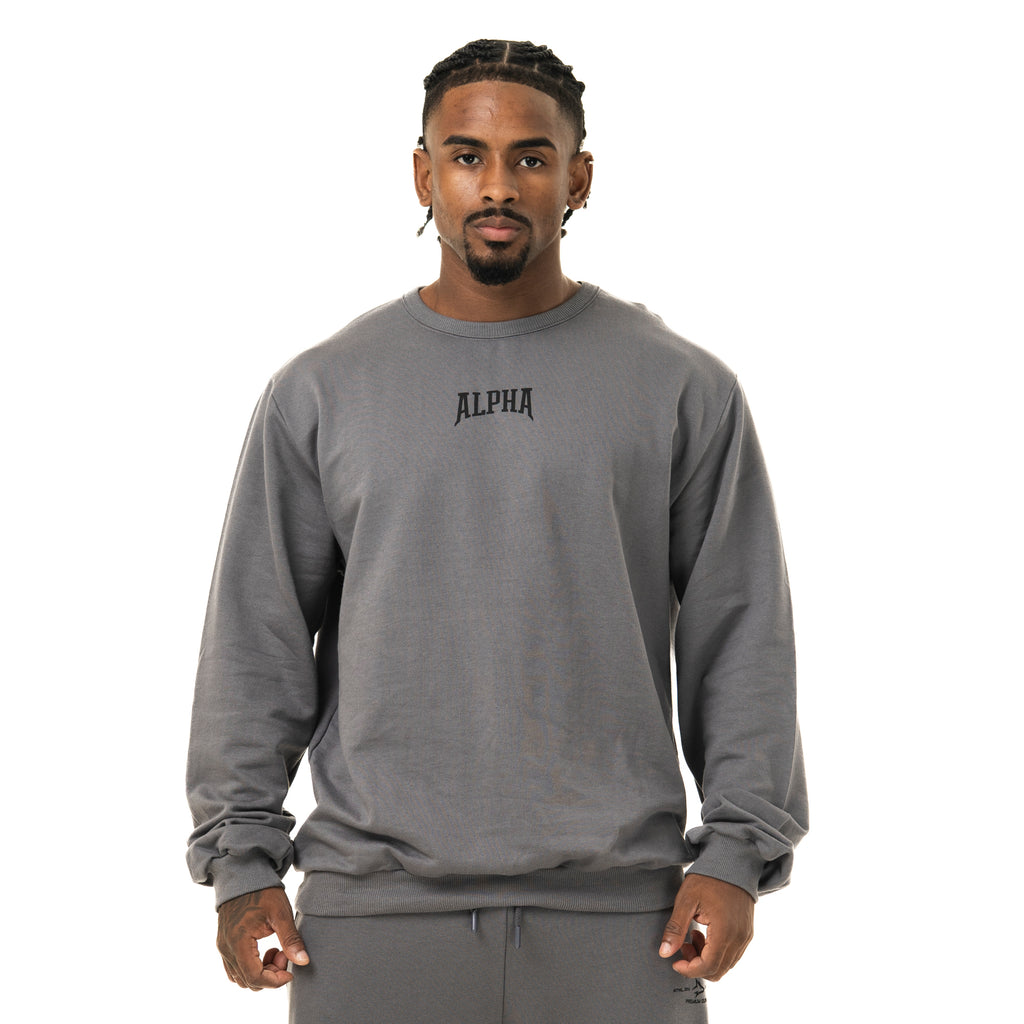 Camisa Moletom Manga Longa Chumbo Legacy