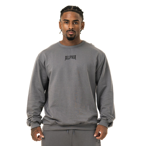 Camisa Moletom Manga Longa Chumbo Legacy