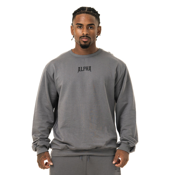 Camisa Moletom Manga Longa Chumbo Legacy