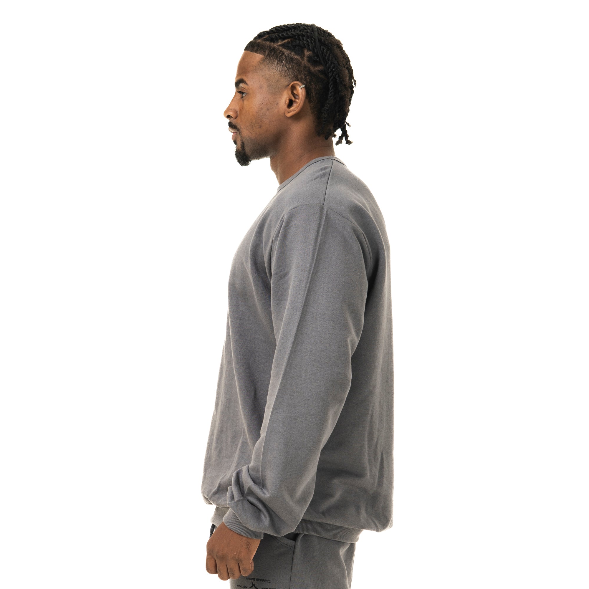 Camisa Moletom Manga Longa Chumbo Legacy