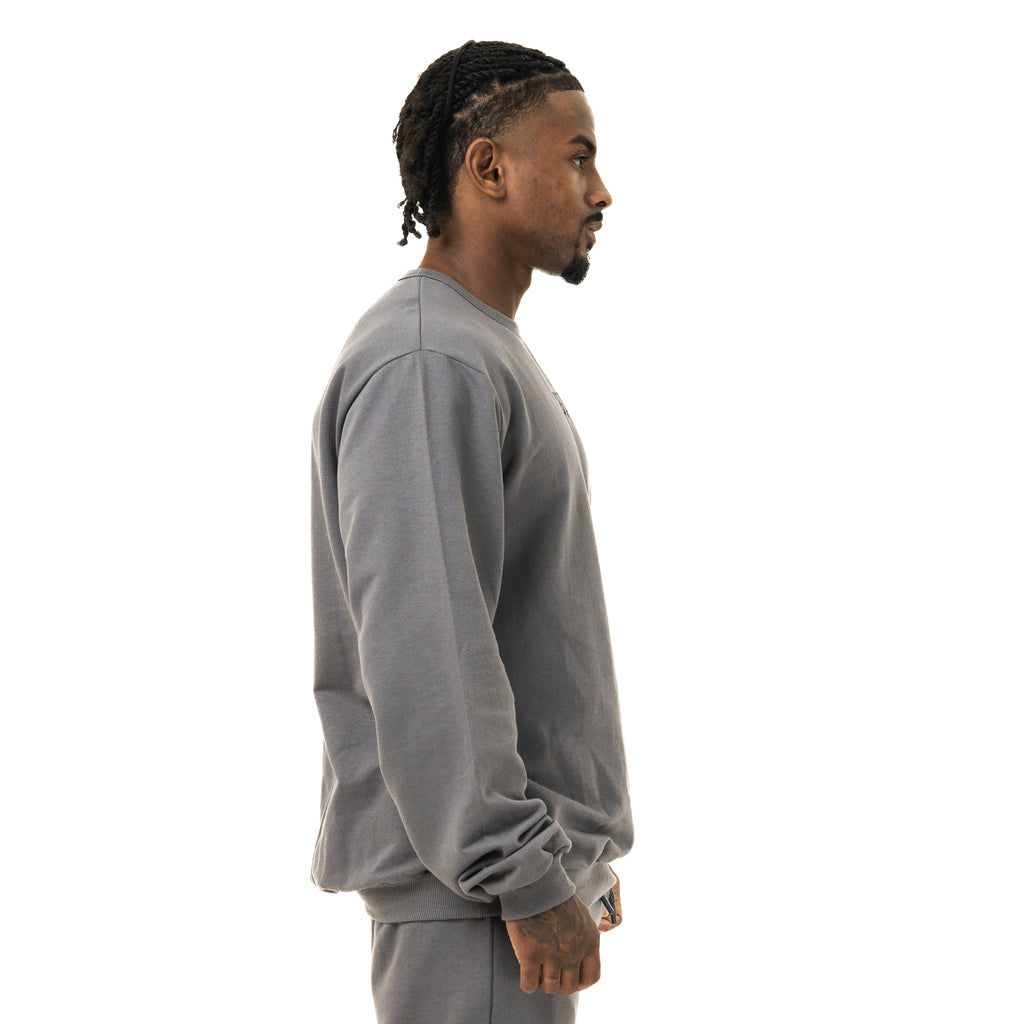 Camisa Moletom Manga Longa Chumbo Legacy