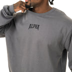 Camisa Moletom Manga Longa Chumbo Legacy