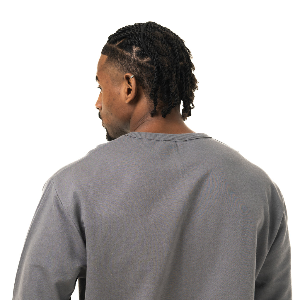 Camisa Moletom Manga Longa Chumbo Legacy