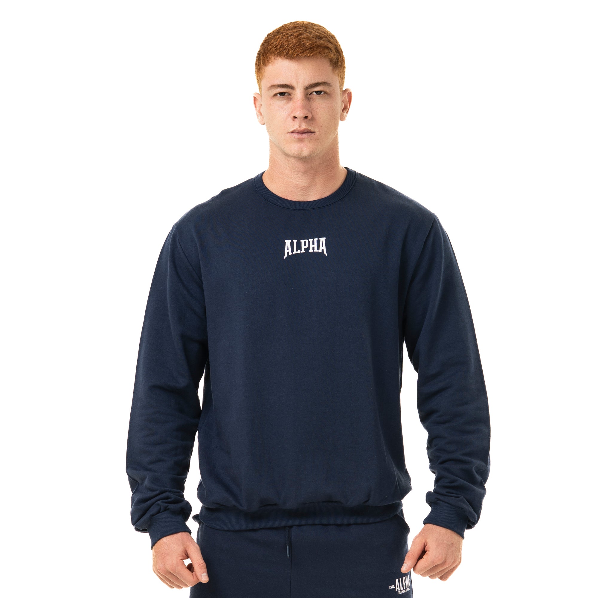 Camisa Moletom Manga Longa Marinho Legacy