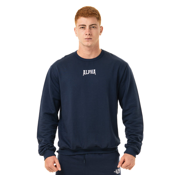 Camisa Moletom Manga Longa Marinho Legacy