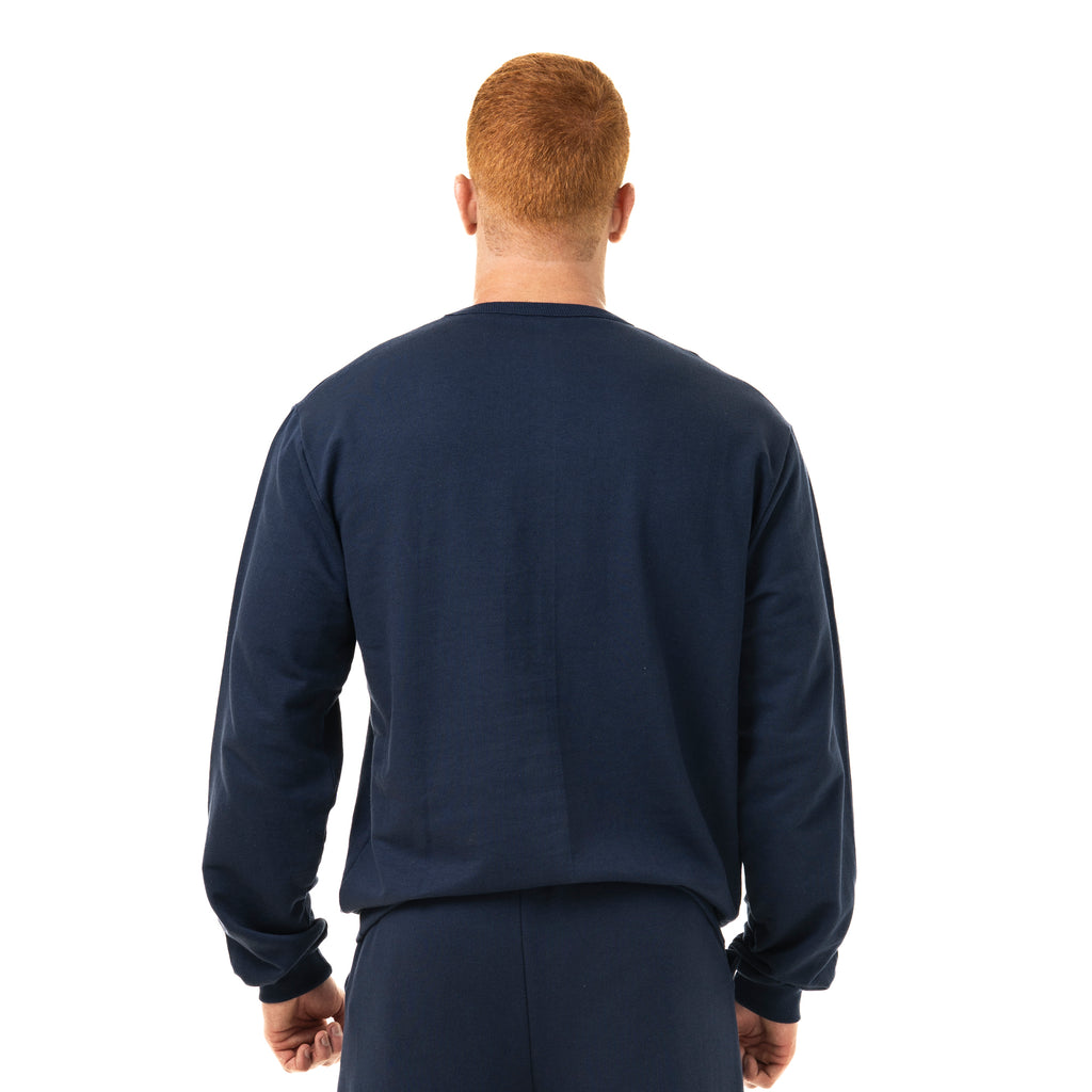 Camisa Moletom Manga Longa Marinho Legacy